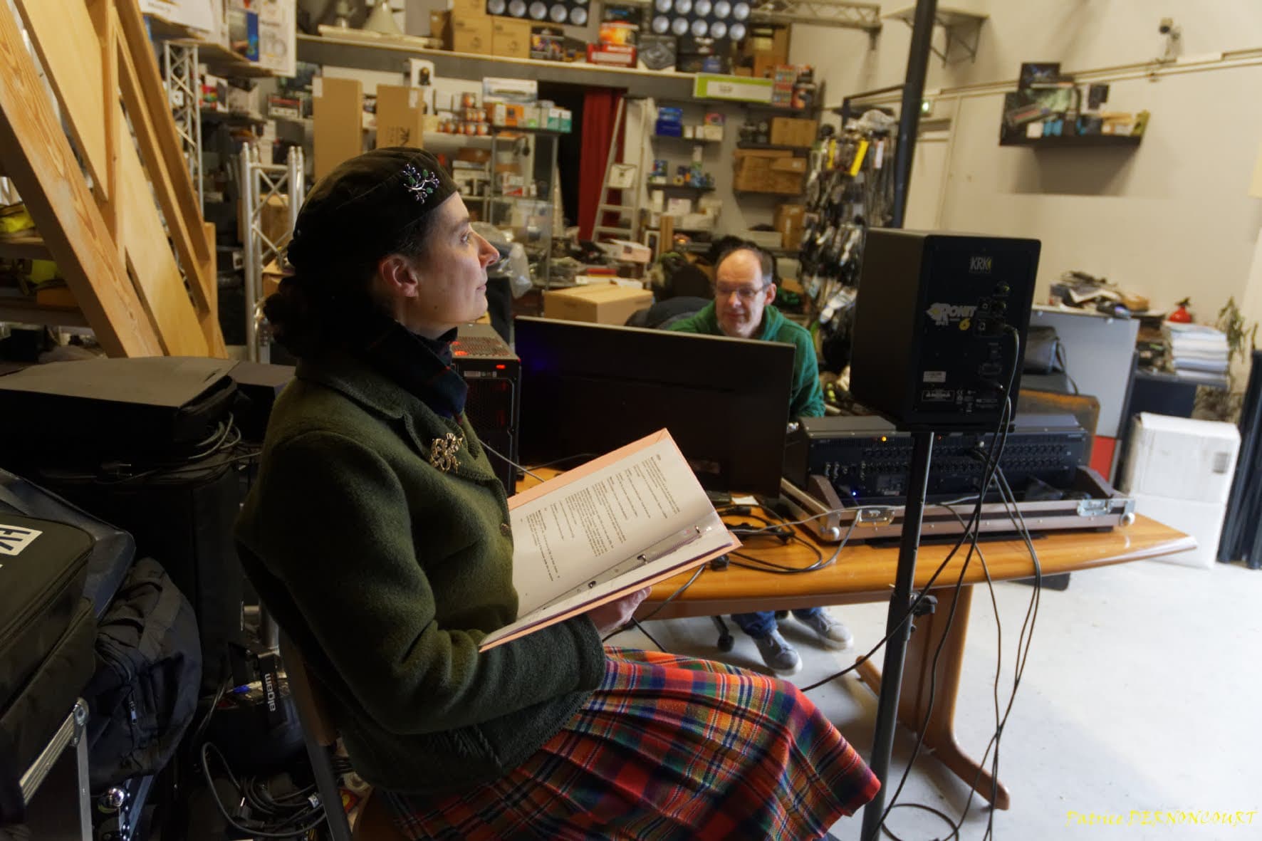 Enregistrement des voix