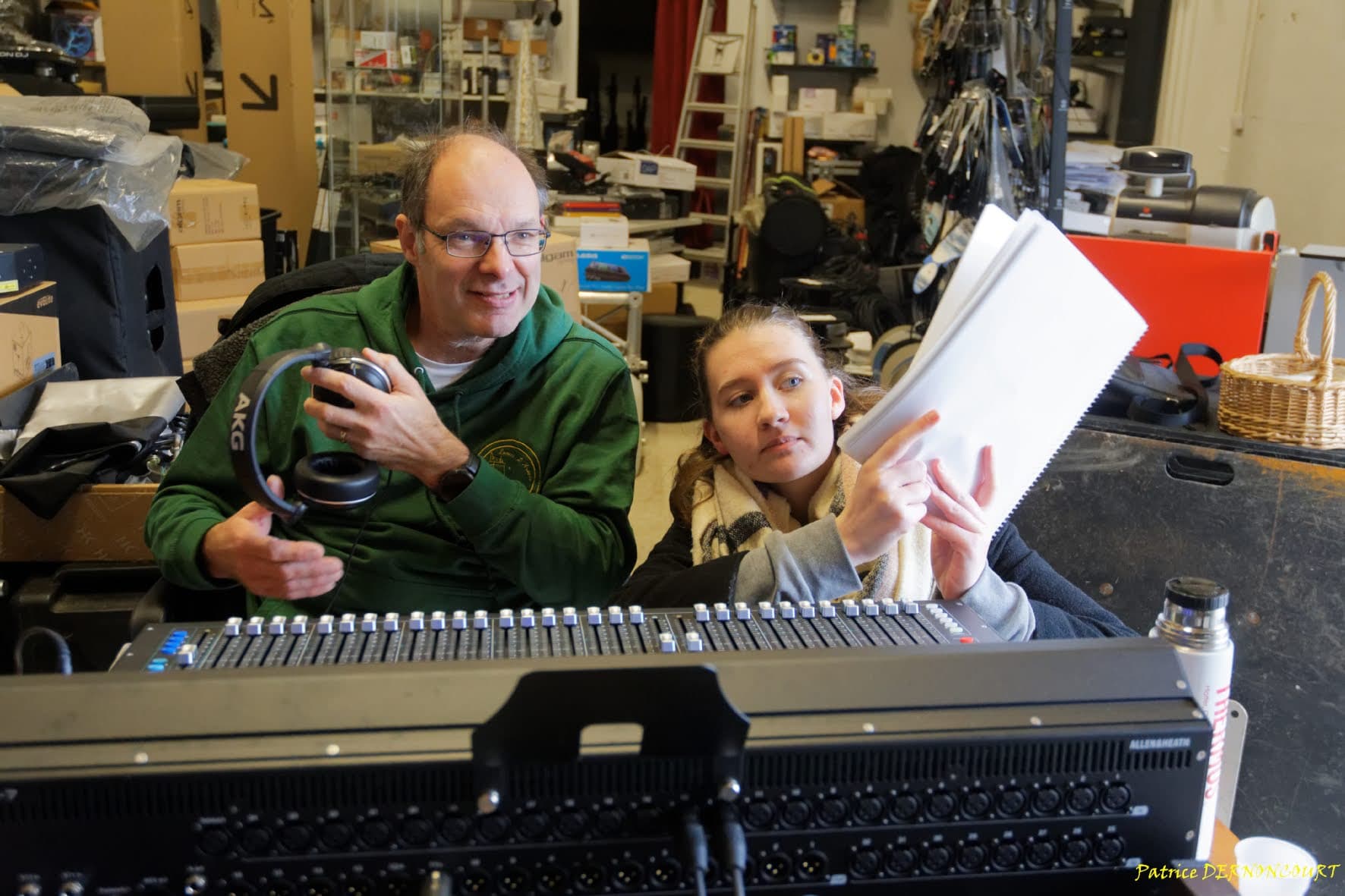 Enregistrement des voix